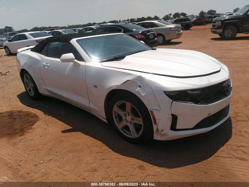 2019 CHEVROLET CAMARO LS/LT - 1G1FB3DSXK0126217