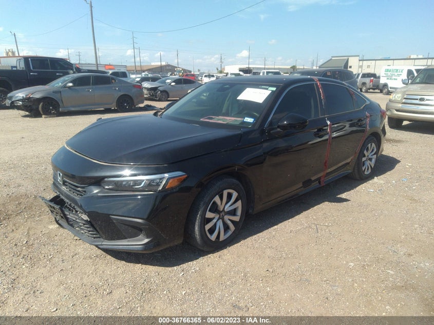 VIN 2HGFE2F2XNH508335 2022 HONDA CIVIC SEDAN LX
