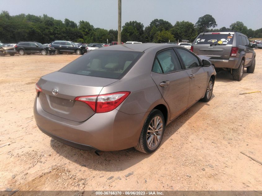 2014 TOYOTA COROLLA L/LE/S/S PLUS/LE PLUS - 2T1BURHE8EC120109