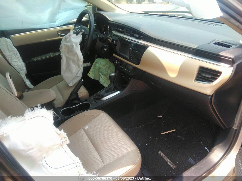 2014 TOYOTA COROLLA L/LE/S/S PLUS/LE PLUS - 2T1BURHE8EC120109
