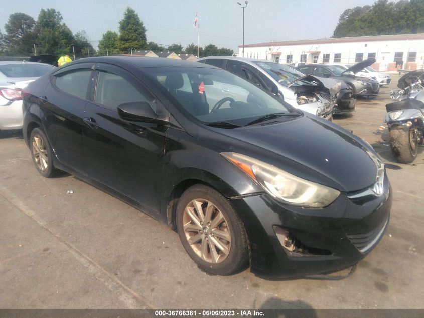 2014 HYUNDAI ELANTRA SE - KMHDH4AE6EU134518