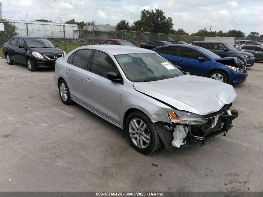 2015 VOLKSWAGEN JETTA SEDAN 2.0L S W/TECHNOLOGY - 3VW2K7AJ9FM218802