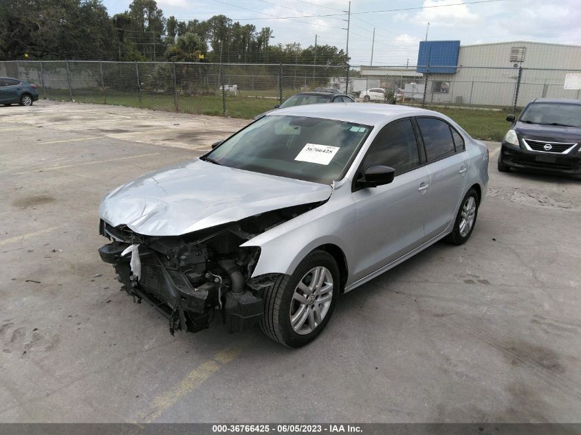 2015 VOLKSWAGEN JETTA SEDAN 2.0L S W/TECHNOLOGY - 3VW2K7AJ9FM218802