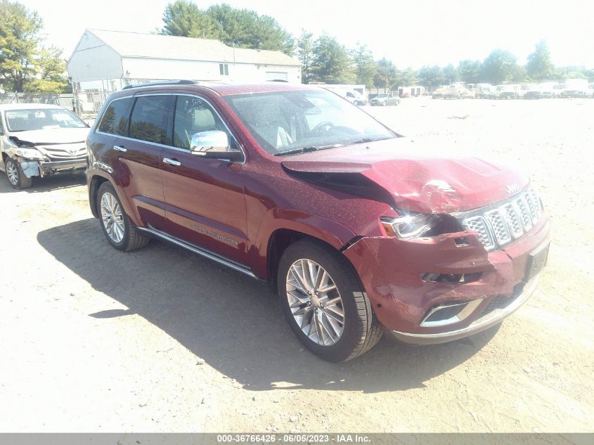 2017 JEEP GRAND CHEROKEE SUMMIT - 1C4RJFJG9HC845670