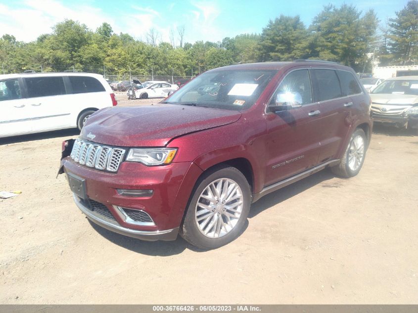2017 JEEP GRAND CHEROKEE SUMMIT - 1C4RJFJG9HC845670