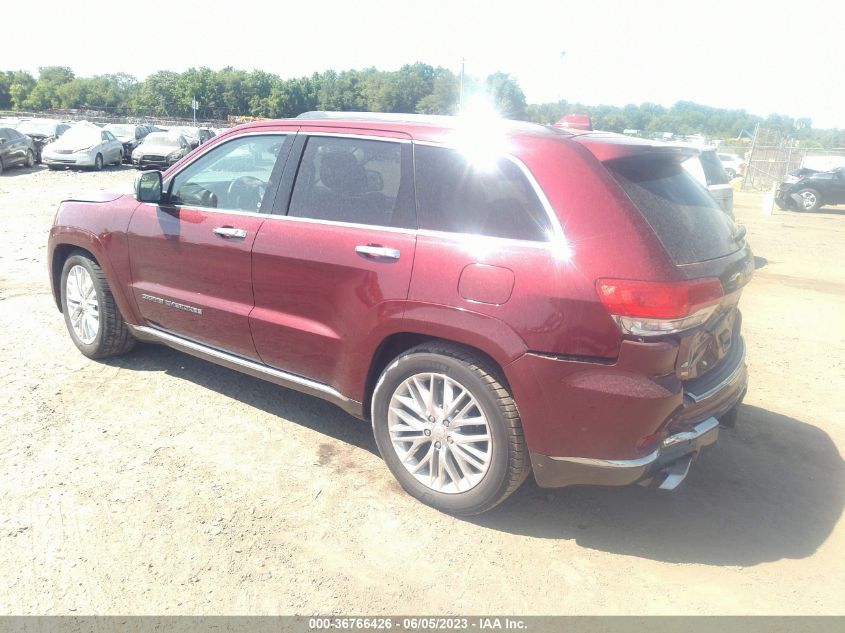 2017 JEEP GRAND CHEROKEE SUMMIT - 1C4RJFJG9HC845670