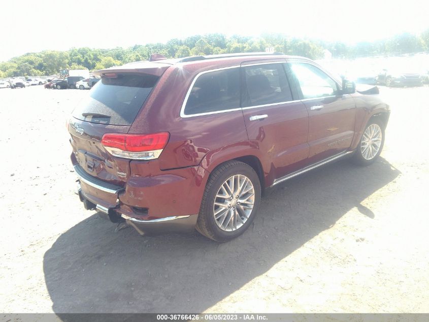 2017 JEEP GRAND CHEROKEE SUMMIT - 1C4RJFJG9HC845670