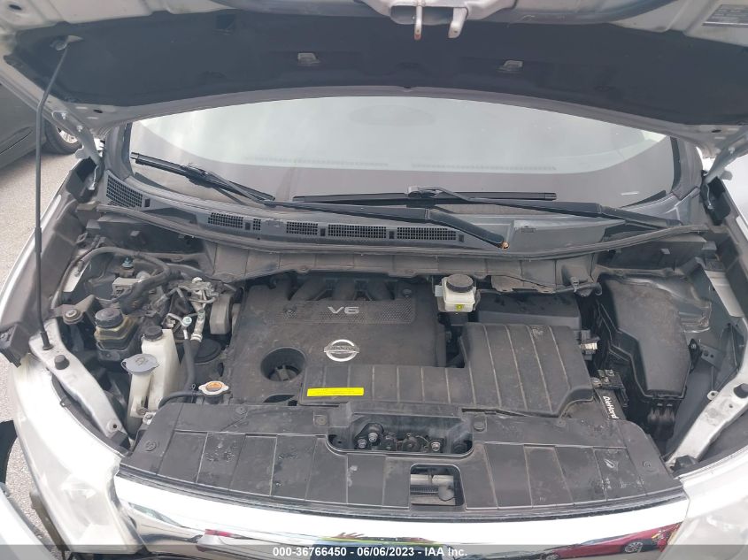 2016 NISSAN QUEST SV/S/PLATINUM/SL - JN8AE2KPXG9150249