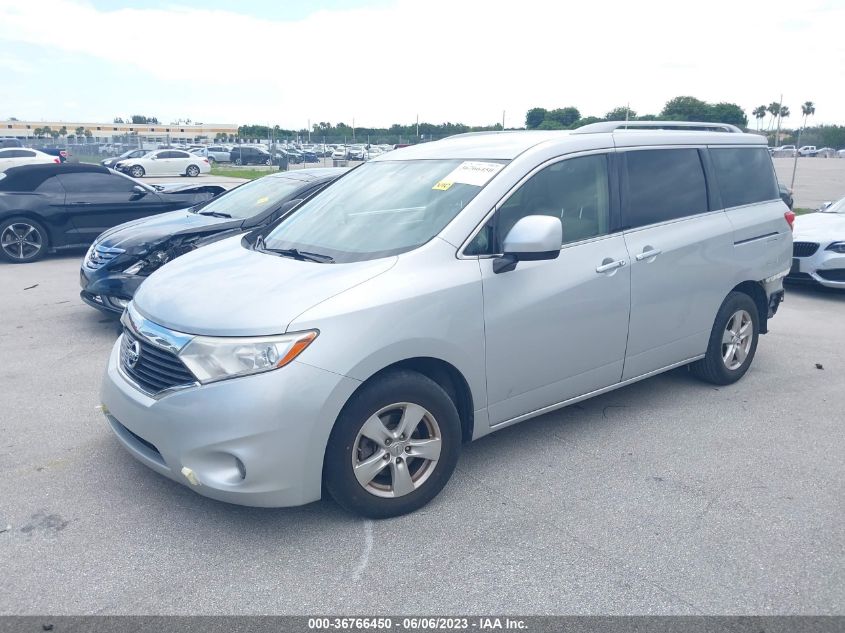 2016 NISSAN QUEST SV/S/PLATINUM/SL - JN8AE2KPXG9150249
