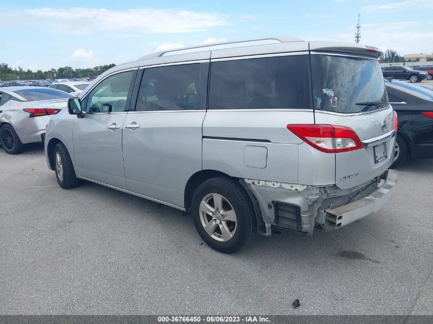 2016 NISSAN QUEST SV/S/PLATINUM/SL - JN8AE2KPXG9150249
