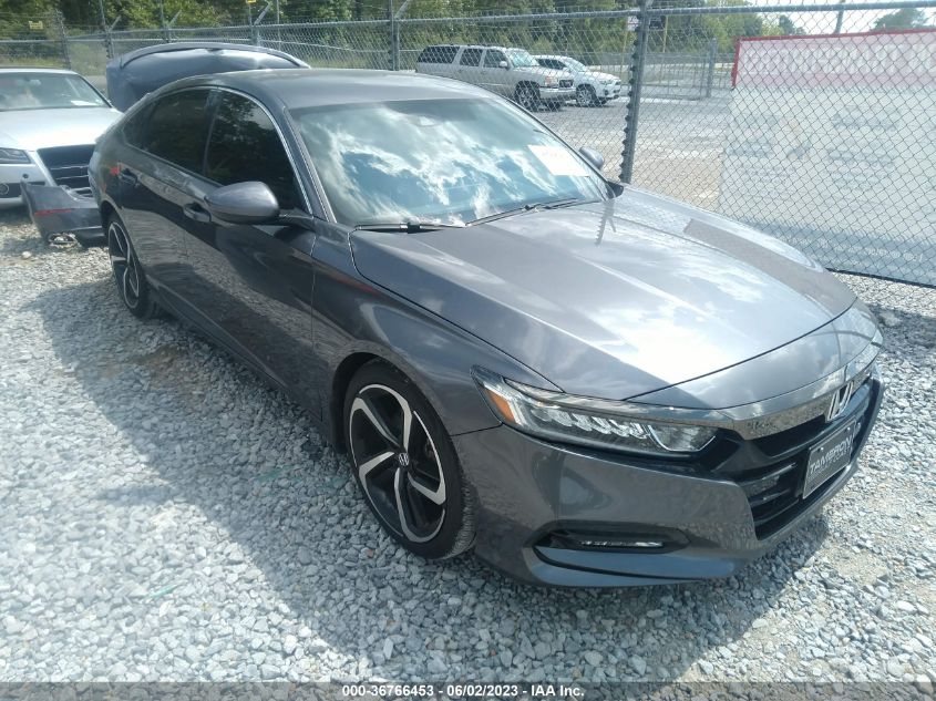 2020 HONDA ACCORD SEDAN SPORT - 1HGCV1F35LA018483