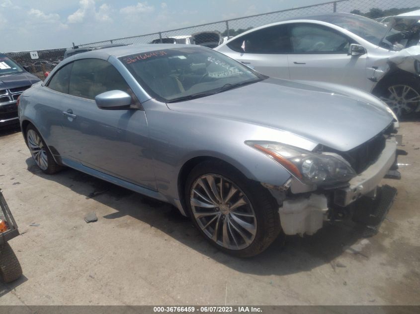 2013 INFINITI G37 CONVERTIBLE BASE - JN1CV6FEXDM771863