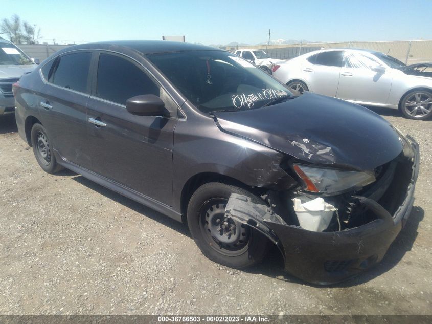 2014 NISSAN SENTRA SR - 3N1AB7AP2EY291653