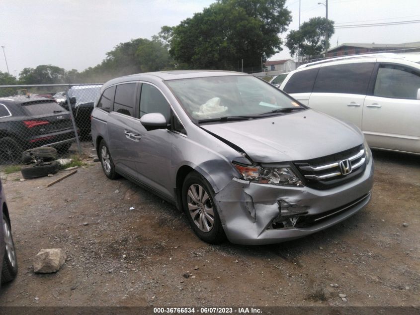 2016 HONDA ODYSSEY EX-L - 5FNRL5H68GB127157