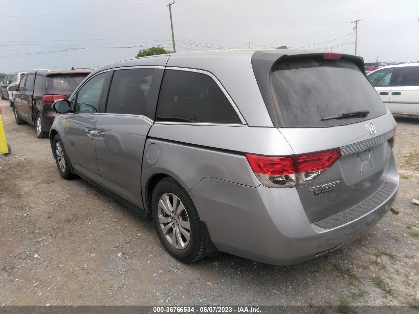 2016 HONDA ODYSSEY EX-L - 5FNRL5H68GB127157