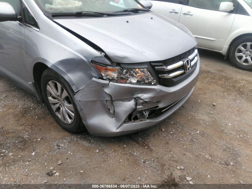 2016 HONDA ODYSSEY EX-L - 5FNRL5H68GB127157