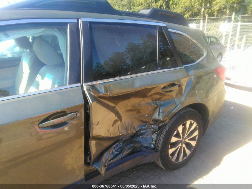 2017 SUBARU OUTBACK LIMITED - 4S4BSANC7H3259442