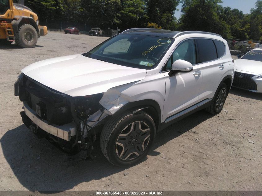 2021 HYUNDAI SANTA FE HYBRID SEL PREMIUM - KM8S3DA13MU007405