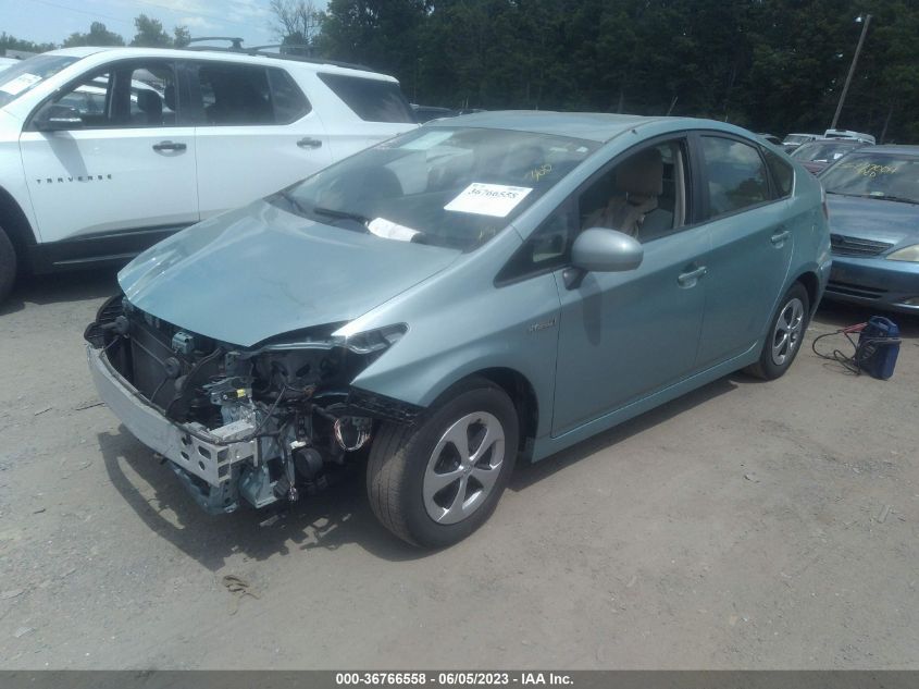 2013 TOYOTA PRIUS - JTDKN3DU7D1626945