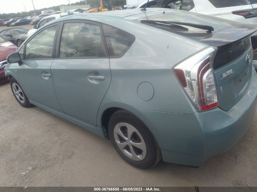 2013 TOYOTA PRIUS - JTDKN3DU7D1626945