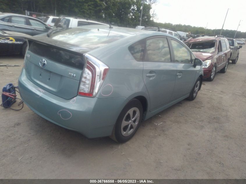 2013 TOYOTA PRIUS - JTDKN3DU7D1626945