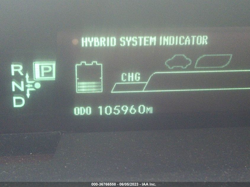 2013 TOYOTA PRIUS - JTDKN3DU7D1626945