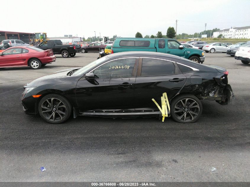 2019 HONDA CIVIC SEDAN SPORT - 2HGFC2F84KH589709