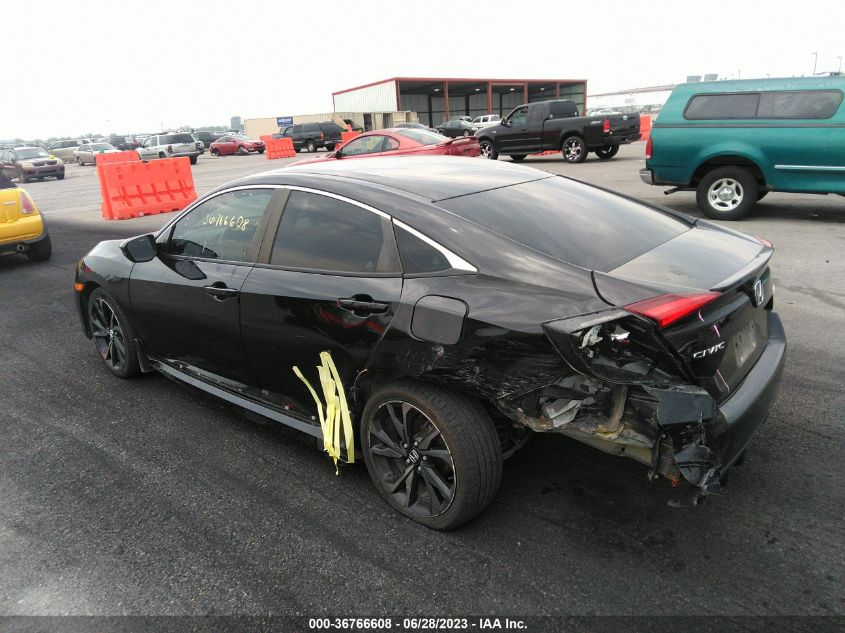 2019 HONDA CIVIC SEDAN SPORT - 2HGFC2F84KH589709