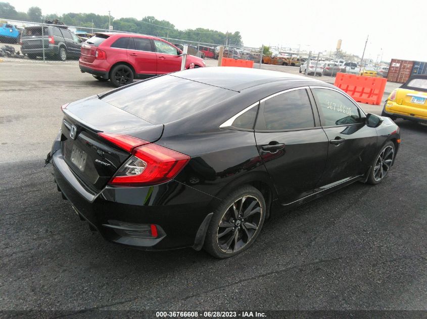 2019 HONDA CIVIC SEDAN SPORT - 2HGFC2F84KH589709