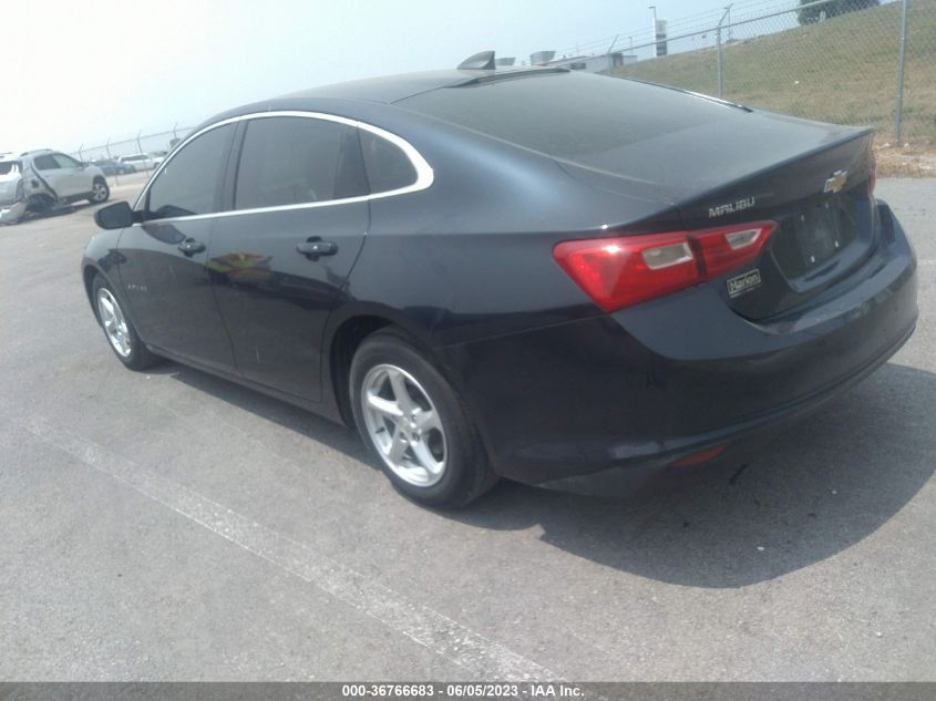 2017 CHEVROLET MALIBU LS - 1G1ZB5ST7HF160481