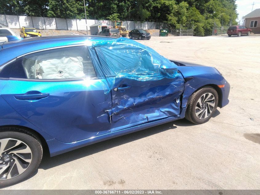 2017 HONDA CIVIC HATCHBACK LX - SHHFK7H25HU408671