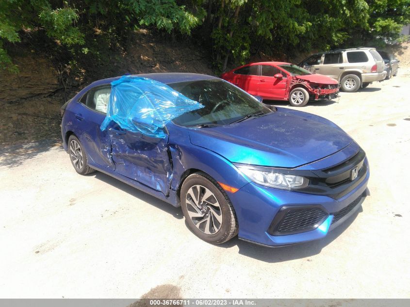 2017 HONDA CIVIC HATCHBACK LX - SHHFK7H25HU408671