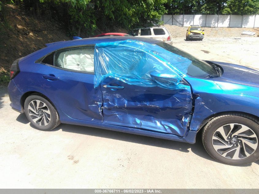 2017 HONDA CIVIC HATCHBACK LX - SHHFK7H25HU408671
