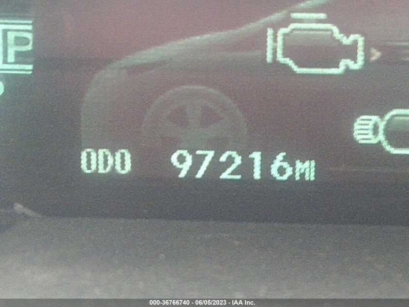 2013 TOYOTA PRIUS ONE/TWO/THREE/FOUR/FIVE - JTDKN3DU3D5592012