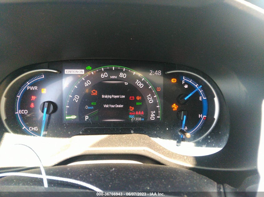 VIN 2T3DWRFV8KW033379 2019 TOYOTA RAV4 HYBRID LIMITED