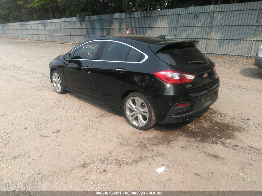 VIN 3G1BF6SM3HS580836 2017 CHEVROLET CRUZE PREMIER