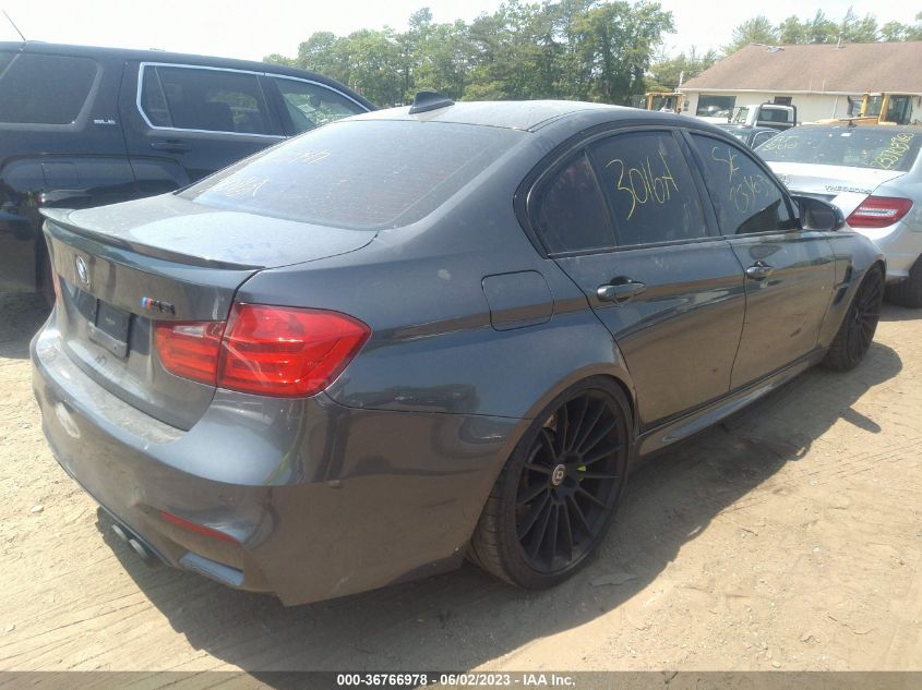 2015 BMW M3 - WBS3C9C57FP804823