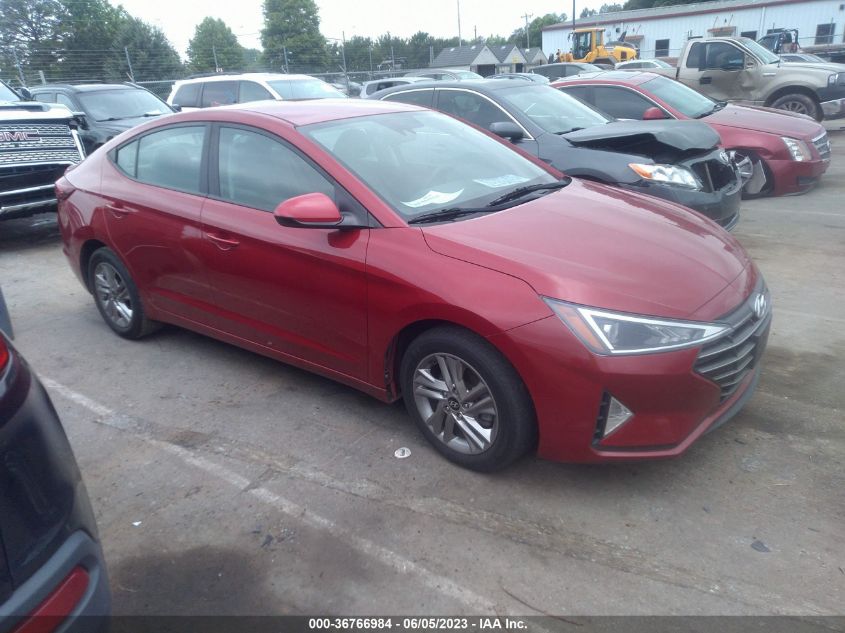 2019 HYUNDAI ELANTRA SEL - KMHD84LFXKU747470