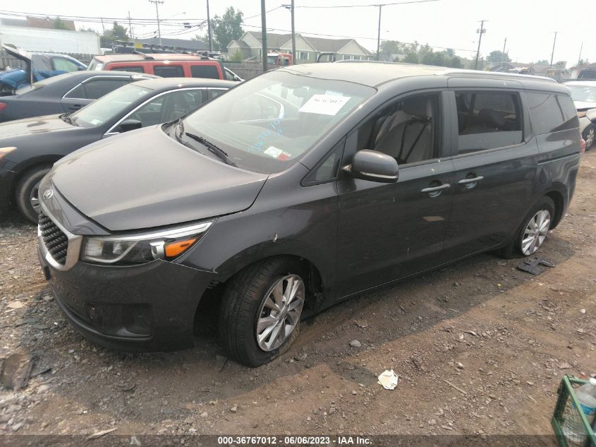 2015 KIA SEDONA LX - KNDMB5C12F6052796