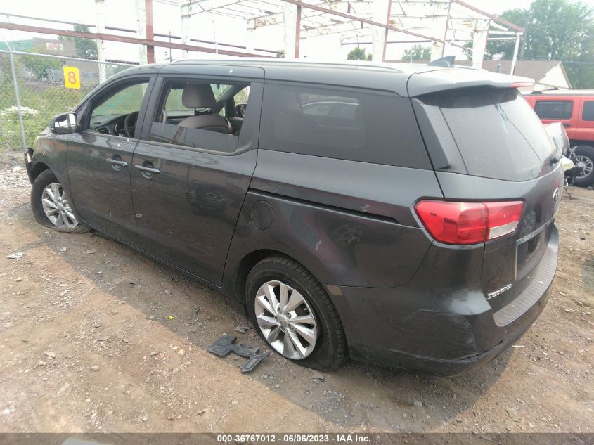 2015 KIA SEDONA LX - KNDMB5C12F6052796