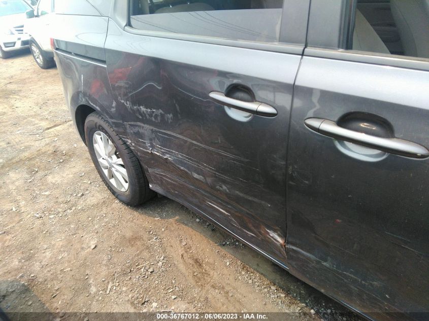 2015 KIA SEDONA LX - KNDMB5C12F6052796