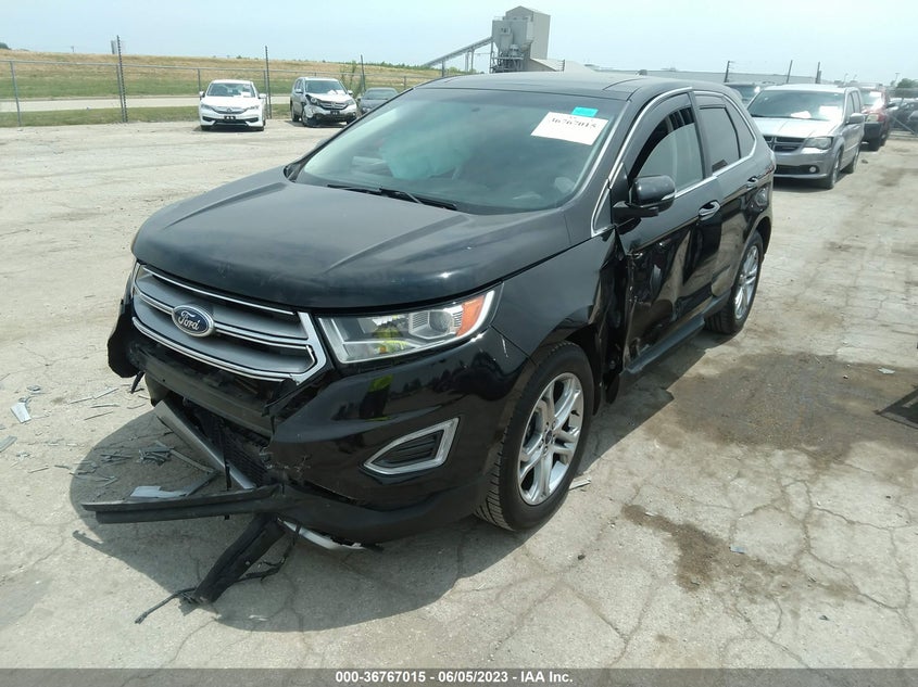VIN 2FMPK3K93JBB75800 2018 FORD EDGE TITANIUM
