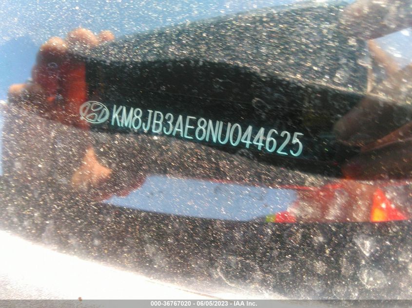 2022 HYUNDAI TUCSON SEL - KM8JB3AE8NU044625