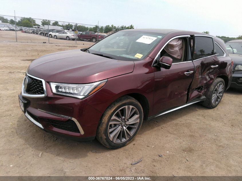 2018 ACURA MDX W/TECHNOLOGY PKG - 5J8YD4H55JL004612