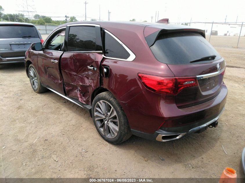 2018 ACURA MDX W/TECHNOLOGY PKG - 5J8YD4H55JL004612