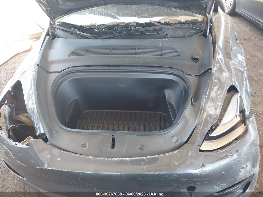 VIN 7SAYGDEE4NF354125 2022 TESLA MODEL Y