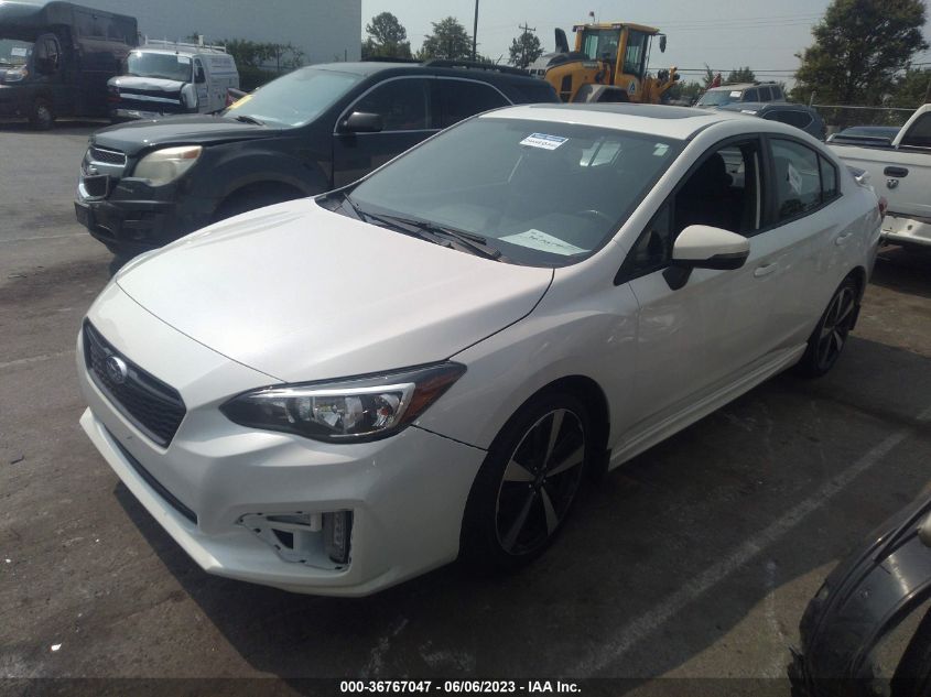 2019 SUBARU IMPREZA SPORT - 4S3GKAM63K3625541