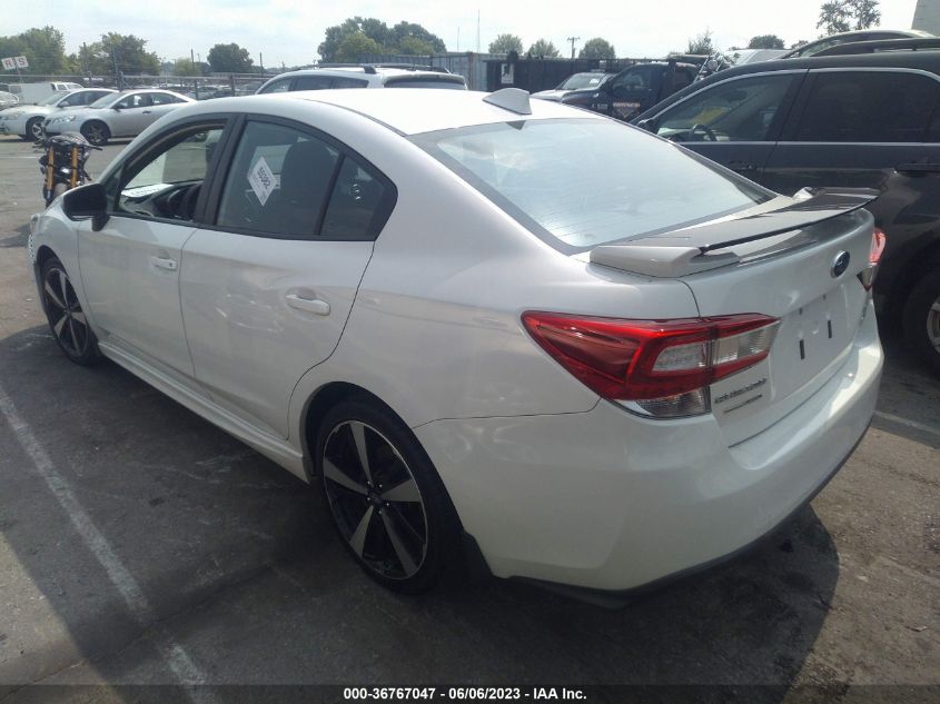 2019 SUBARU IMPREZA SPORT - 4S3GKAM63K3625541