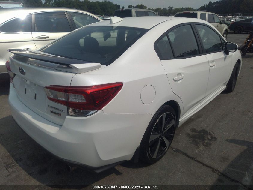 2019 SUBARU IMPREZA SPORT - 4S3GKAM63K3625541