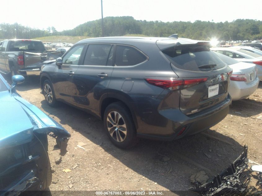 2023 TOYOTA HIGHLANDER HYBRID XLE/HYBRID XLE BRO - 5TDKARAH8PS018543